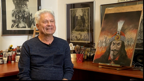 Pictorul și sculptorul Valentin Tănase, la „Biografii necesare”: Credinţa sinceră este necesară în procesul de creaţie | VIDEO 