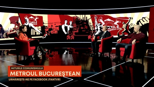 Despre metroul bucureştean, la „Miturile comunismului”, de la TVR 1 | VIDEO