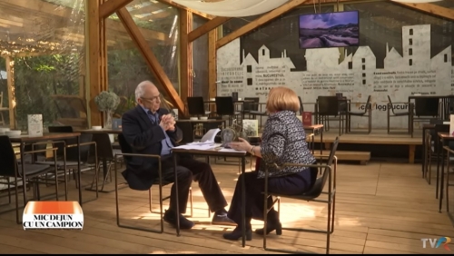 „Mic dejun cu un campion”: Filosoful Gabriel Liiceanu, în dialog cu Daniela Zeca Buzura (ediție din 2023) | VIDEO