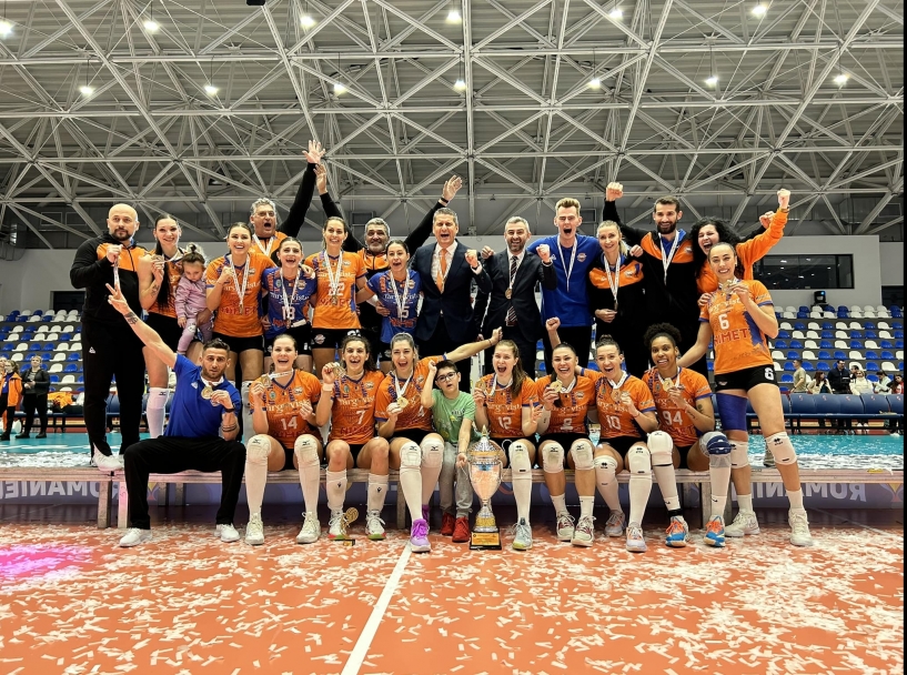 Volei feminin: CSM Târgovişte a câştigat Cupa României