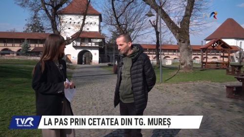 La pas prin Cetatea din Târgu Mureș | VIDEO