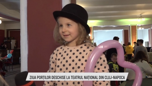 Ziua Porților Deschise la Teatrul Național din Cluj-Napoca | VIDEO