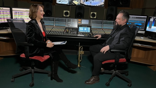 Trompetistul Sebastian Burneci, la „Interviurile TVR Cultural”: Să fii muzician de studio înseamnă să știi ce ai de făcut, să o faci din prima și să ai tonalitatea potrivită 