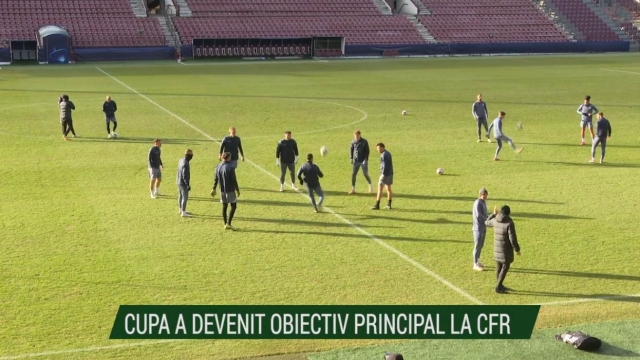 Cupa României a devenit obiectiv principal la CFR Cluj | VIDEO