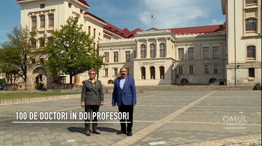 Mircea şi Nița Nedea – „100 de doctori în doi profesori”