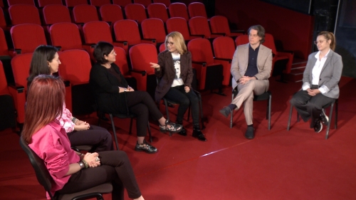 Despre interdisciplinaritate, teatru & film la „CineSens”, cu Magdalena Stanciu