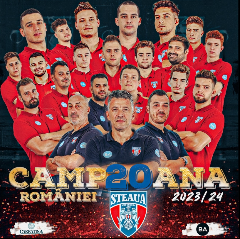 CSA Steaua a cucerit un nou titlu naţional la polo