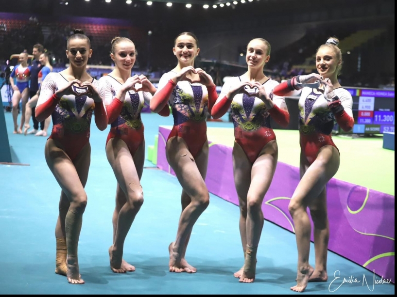 Gimnastică: România, locul 4 în calificări la Europenele feminine; Sabrina Maneca Voinea, locul 4 la individual compus