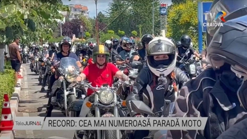 Record: Cea mai numeroasă paradă moto | VIDEO