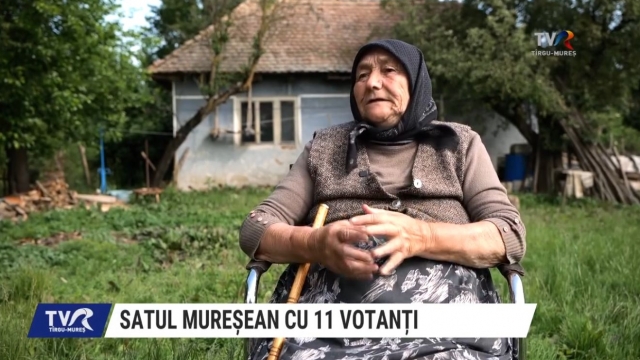 Satul mureșean cu 11 votanți | VIDEO
