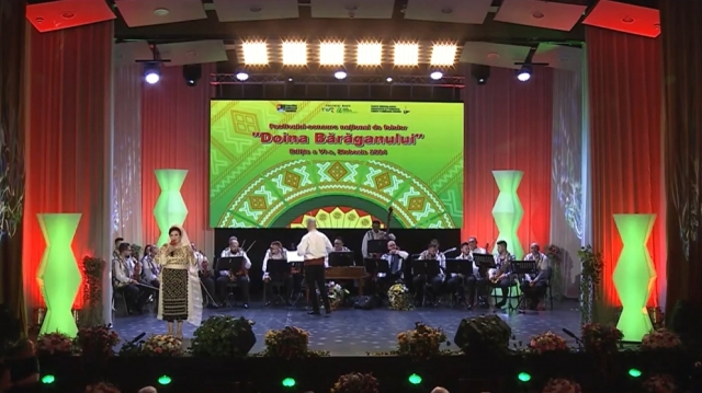 Momente din Festivalul Național de Folclor „Doina Bărăganului”, duminică, la „Tezaur folcloric”
