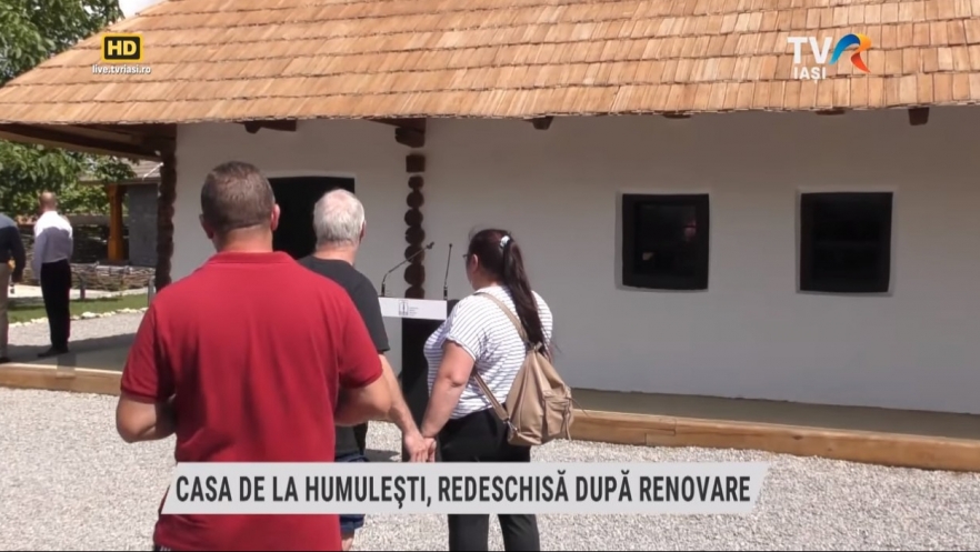 Casa de la Humulești, redeschisă după renovare | VIDEO