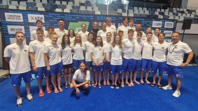 Înotătorii juniori ai României, la start! Campionatul European de Înot pentru juniori, în direct la TVR Sport