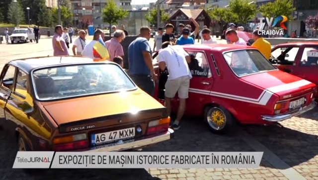 Expoziție de mașini istorice fabricate în România | VIDEO