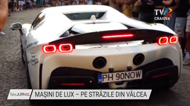 Mașini de lux, pe străzile din Râmnicu Vâlcea | VIDEO