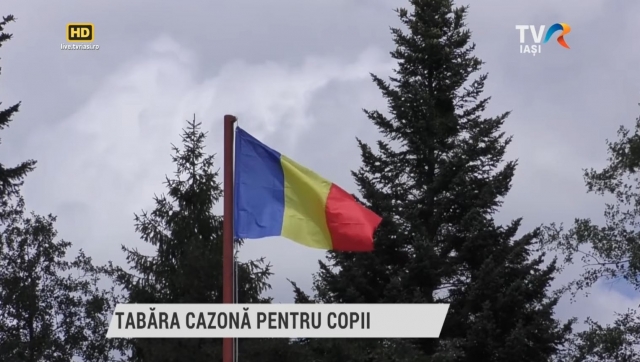 Tabără cazonă pentru copii | VIDEO