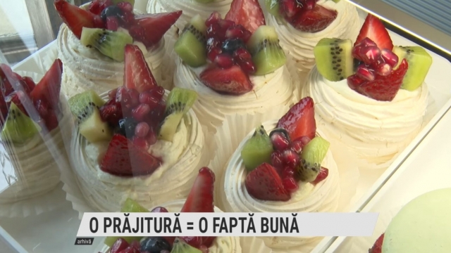 O prăjitură, o faptă bună | VIDEO