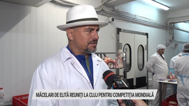 Măcelari de elită reuniți la Cluj-Napoca pentru competiția mondială | VIDEO