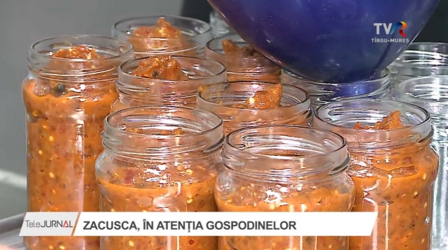 Zacusca, în atenția gospodinelor | VIDEO