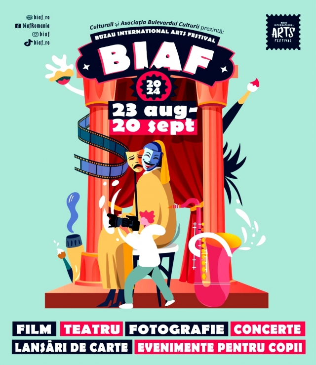 Film, muzică, teatru şi pictură, la BIAF 2024