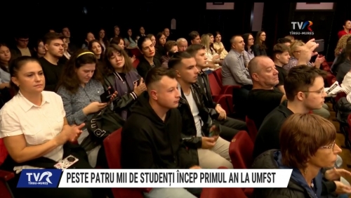 Deschiderea anului universitar 2024-2025 la UMFST Târgu Mureș | VIDEO 