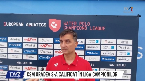 CSM Oradea s-a calificat în Liga Campionilor la polo | VIDEO