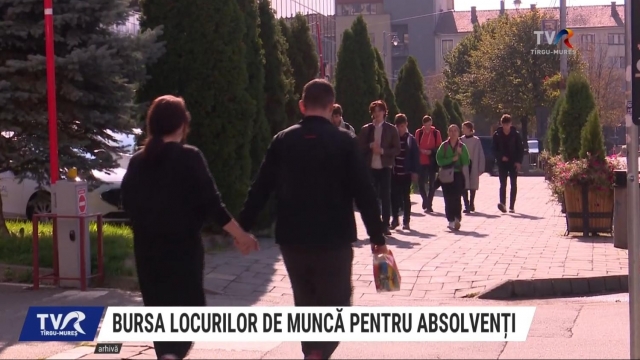 Bursa locurilor de muncă pentru absolvenţi, în județul Mureș | VIDEO