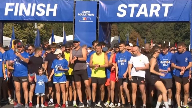 Euro Marathon 2024, la Chișinău | VIDEO