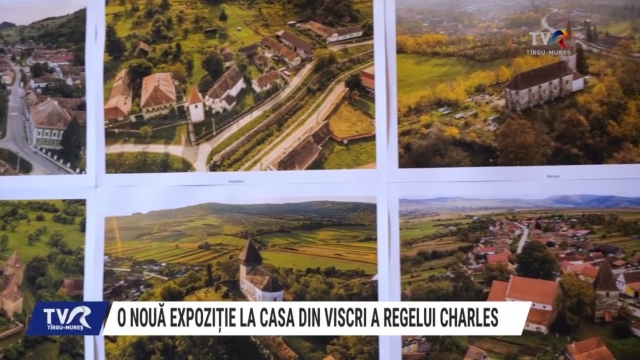 O nouă expoziție la casa din Viscri a regelui Charles | VIDEO