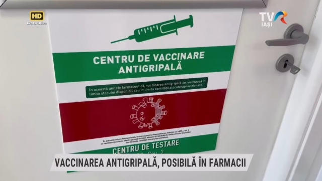 Vaccinarea antigripală, posibilă în farmacii | VIDEO