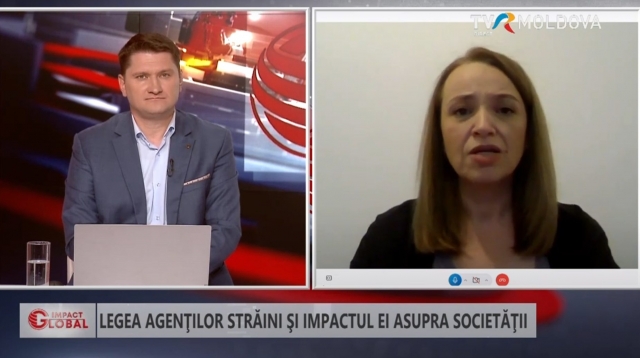 Angela Grămadă despre „Legea agenților străini” | VIDEO