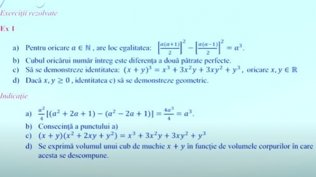 TELEȘCOALA: Matematică, clasa a VIII-a, elemente de aritmetică (III) / VIDEO