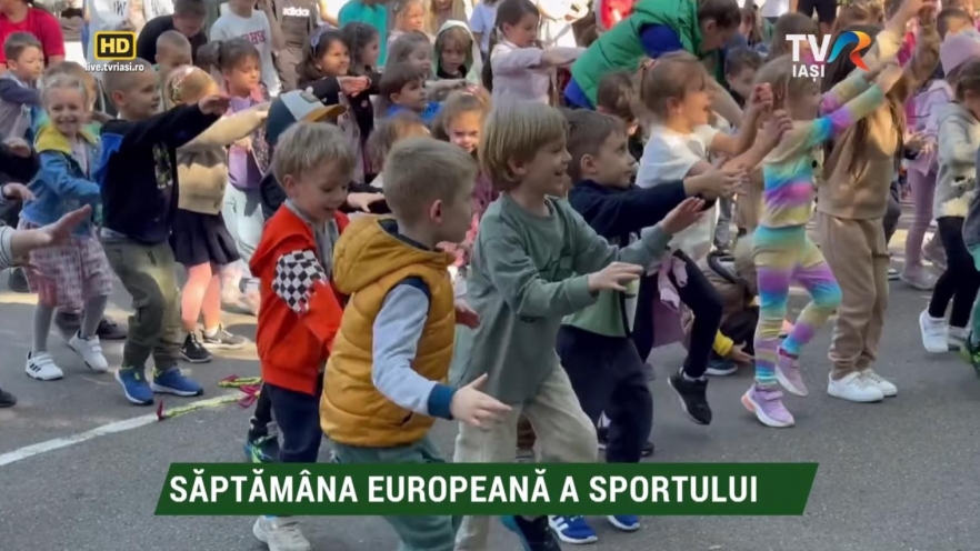 Săptămâna Europeană a Sportului, la Iași | VIDEO