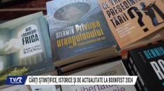 Cărți științifice, istorice și de actualitate la Bookfest 2024 Târgu Mureș | VIDEO