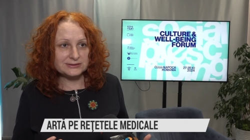 Artă pe rețetele medicale | VIDEO