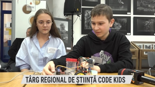 Târgul Regional de Știință Code Kids: Inovație și creativitate în robotică | VIDEO