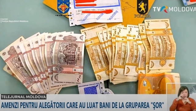 Amenzi pentru alegătorii care au luat bani de la gruparea 