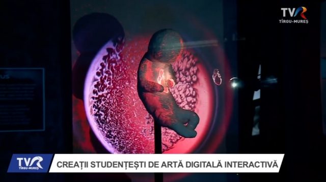 Creații studențești de Artă Digitală Interactivă | VIDEO