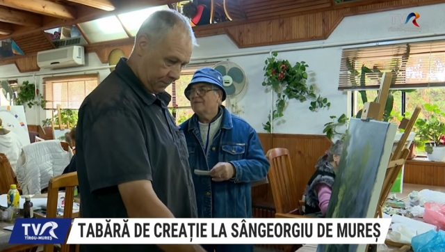 Tabără de creație la Sângeorgiu de Mureș | VIDEO