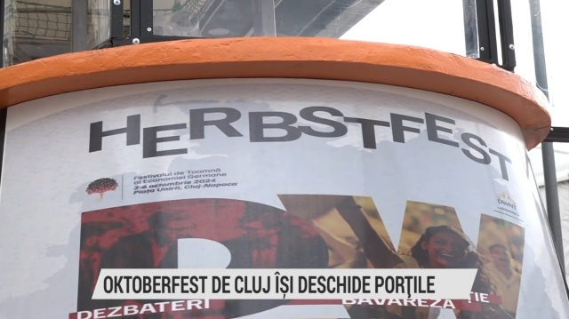 Oktoberfest de Cluj: Oportunitate de a celebra cultura germană | VIDEO