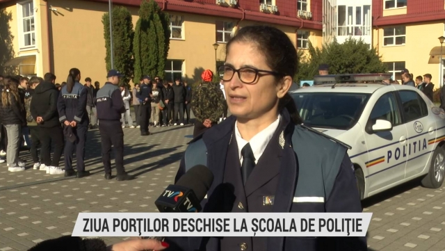 Ziua Porților Deschise la Școala de Poliție | VIDEO