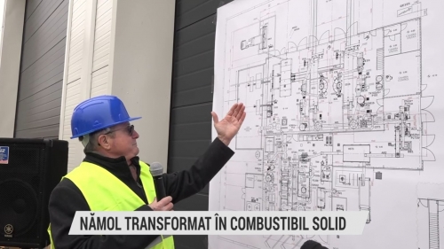 Nămol transformat în combustibil solid | VIDEO