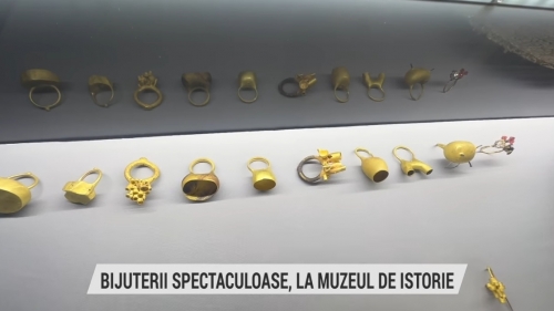 Bijuterii spectaculoase, la Muzeul de Istorie | VIDEO