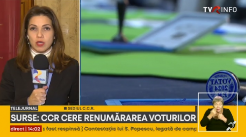 Curtea Constituţională cere BEC renumărarea tuturor voturilor