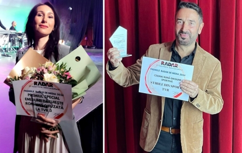 Televiziunea Română, premii la Gala Radar de Media