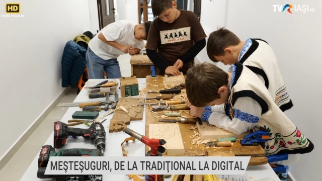 Meșteșuguri, de la tradițional la digital | VIDEO