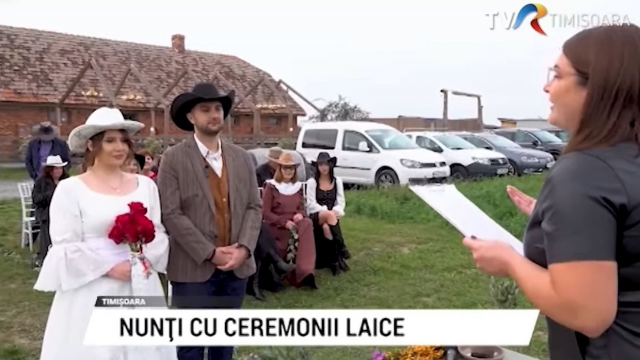 O nuntă de poveste în stil rustic | VIDEO