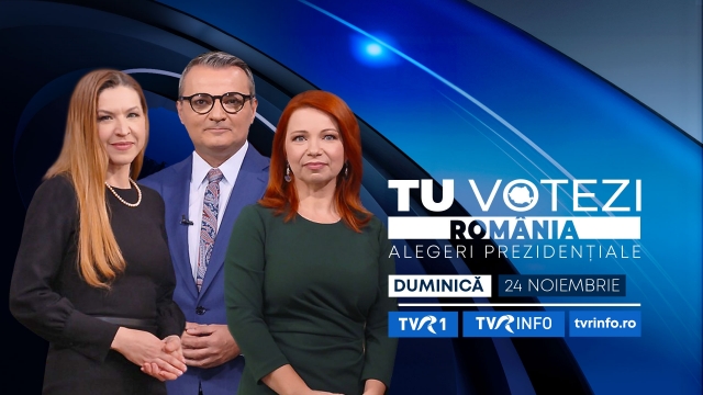 „Tu votezi România!” – maraton jurnalistic şi emisiuni speciale la TVR, pe 24 noiembrie