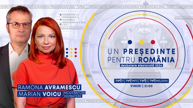 Un presedinte pentru Romania 2024_ afis dezbatere_comunicare corporate TVR