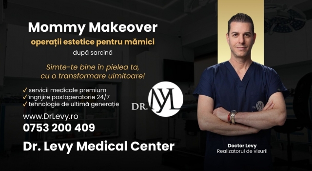 (P) Mommy Makeover: redefinirea frumuseții după sarcină prin Abdominoplastie, Lifting Mamar sau Liposucție   